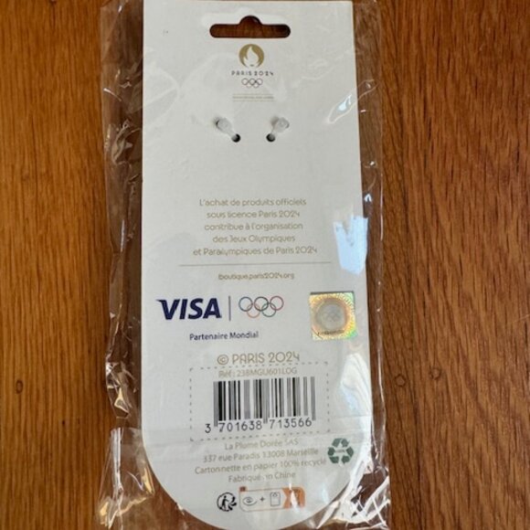 NWT OFFICIAL KEYCHAIN EIFFEL TOWER & LOGO PARIS 2024 OLYMPIC GAMES COLLECTOR - Picture 11 of 12